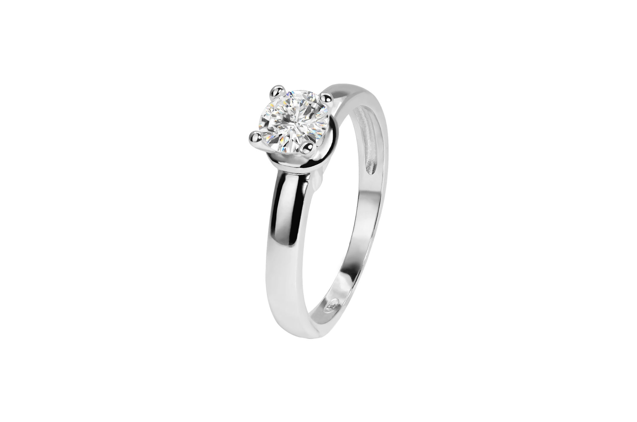 Jewel: ring;Material: silver 925;Weight: 2.0 gr;Stone: zirconia;Color: white;Size: 16;Gender: woman