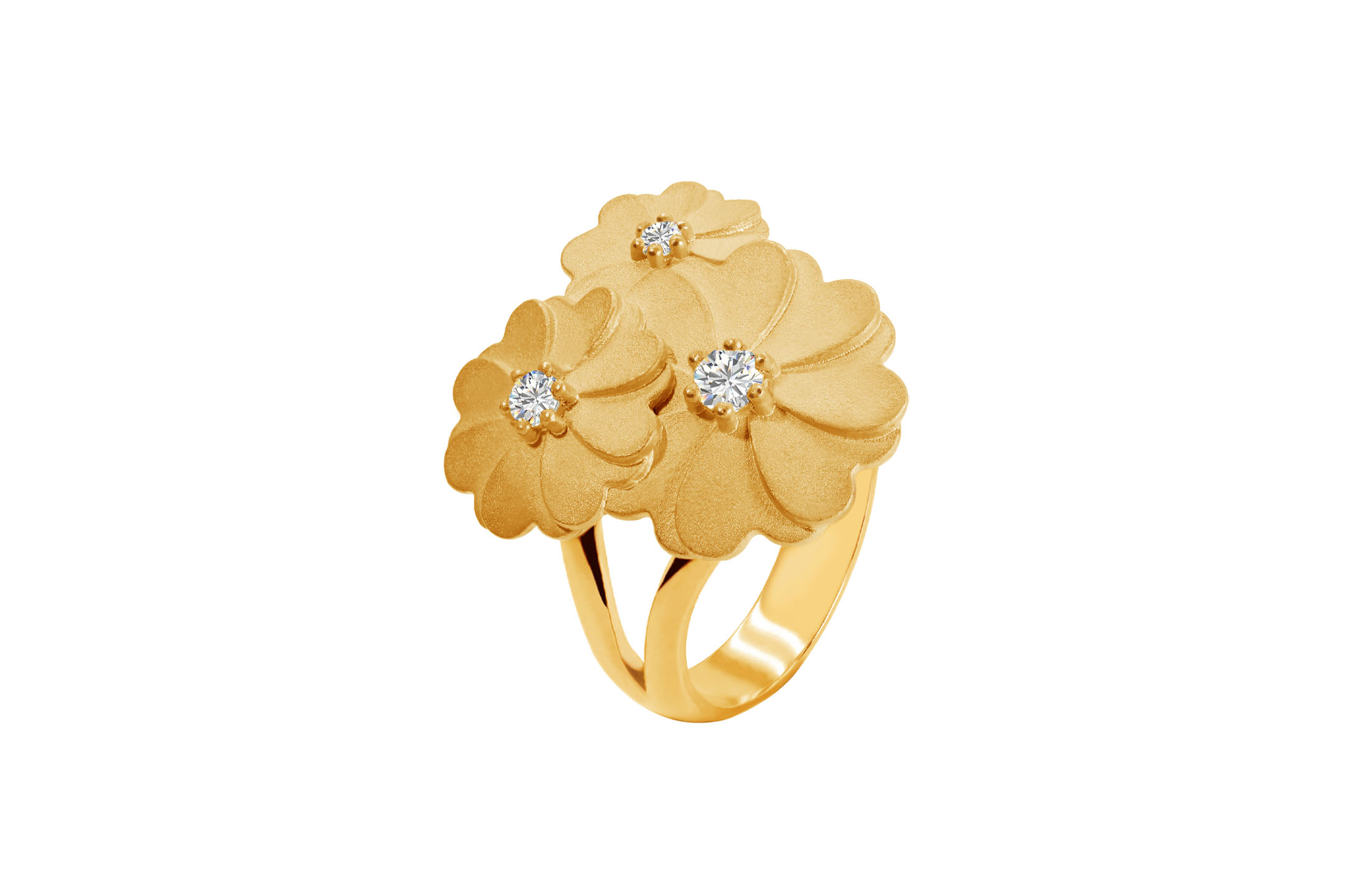 Jewel: ring;Material: 925 silver;Weight: 6.1 gr;Stones: zirconias;Color: yellow;Gender:woman