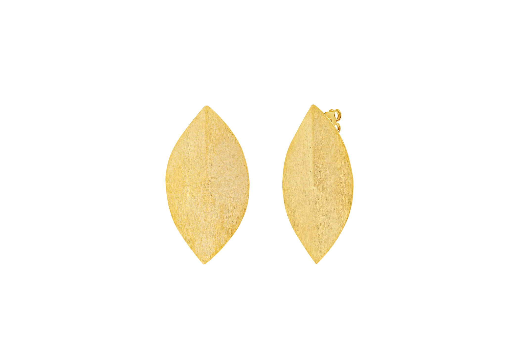 Jewel: earrings;Material: silver 925;Weight: 6.4 gr;Color: yellow;Size: 4 cm