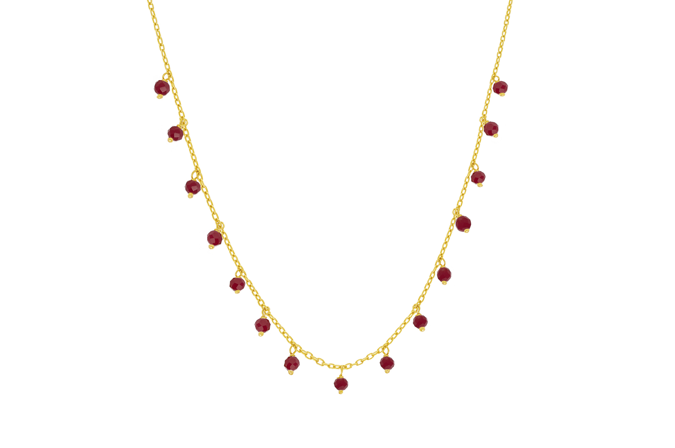 Jewel: necklace;Material: silver 925;Weight: 2.8 gr;Stones: crystals;Color: yellow;Size: 38 cm + 5 cm