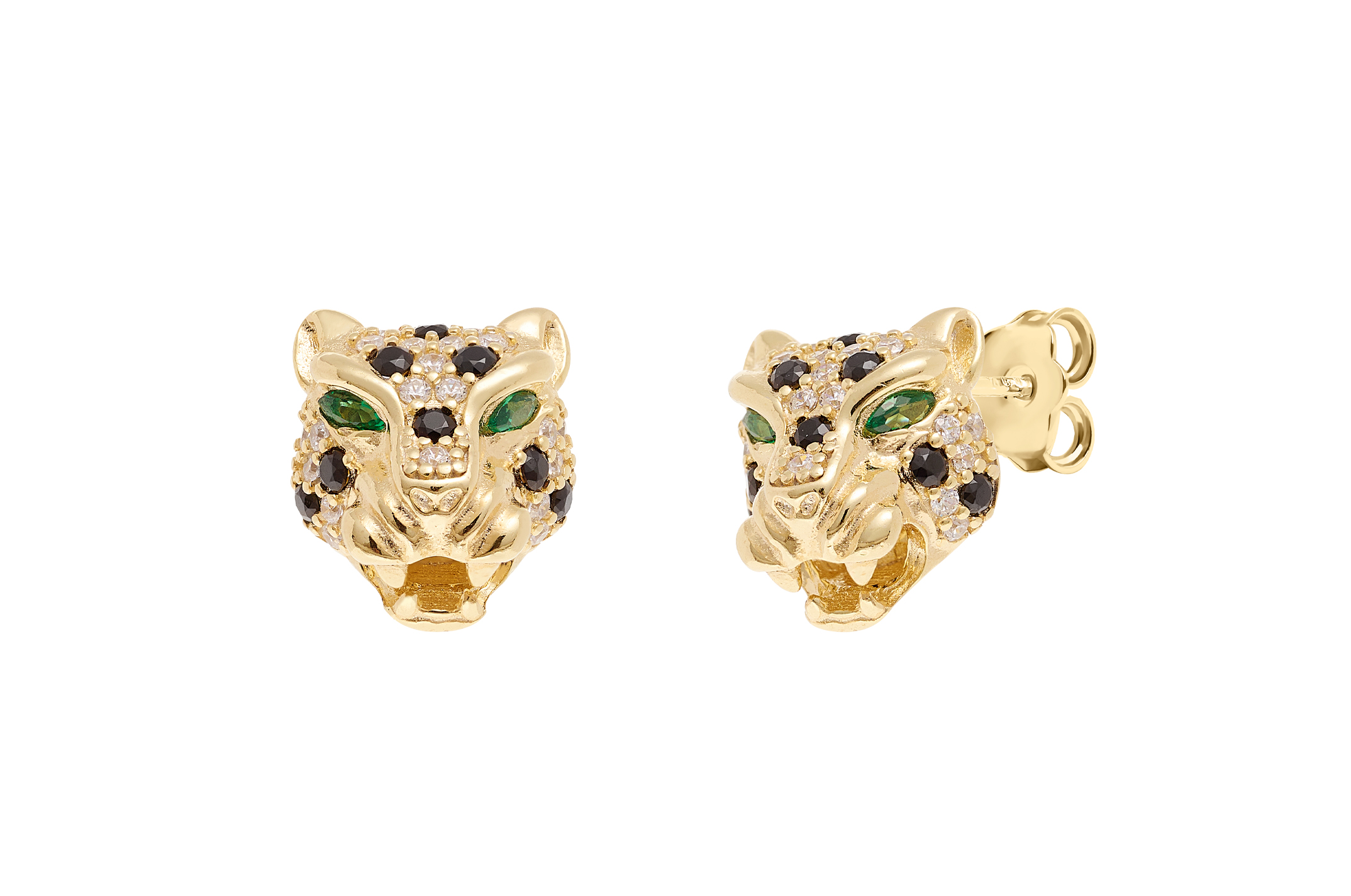 Jewel: earrings;Material: silver 925;Weight: 4.2 gr;Stones: zirconia;Color: yellow;Size: 1 cm