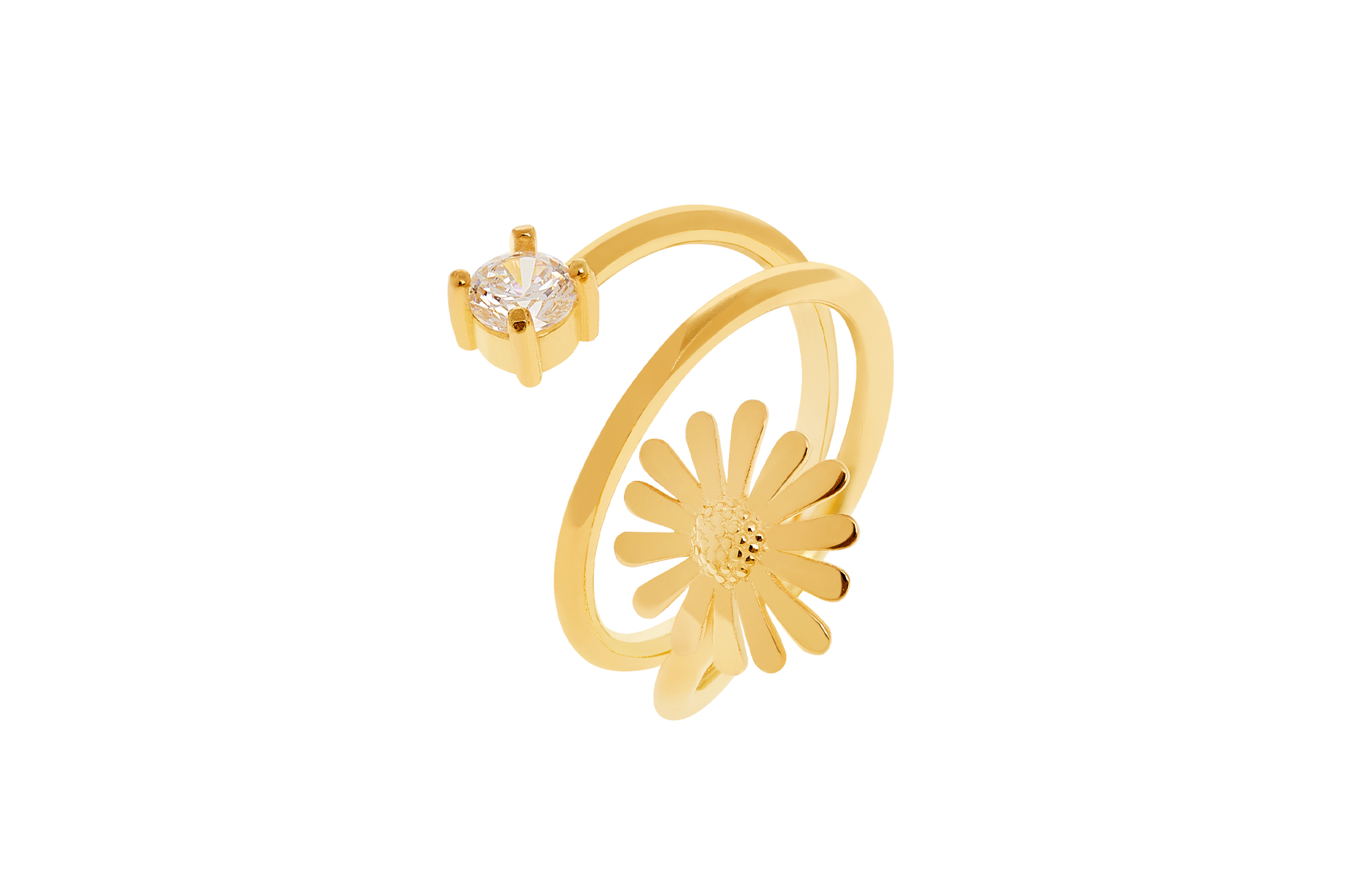 Jewel: ring;Material: silver 925;Weight: 4.2 gr;Stone: zirconia;Color: yellow;Size: Adjustable