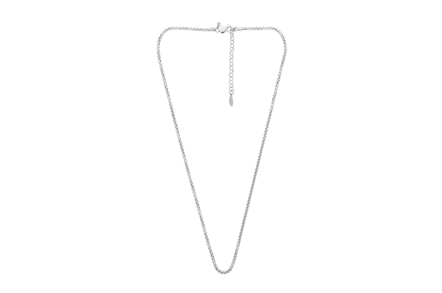 Jewel: necklace;Material: silver 925;Weight: 17.7 gr;Color: white;Size: 48 cm + 5 cm