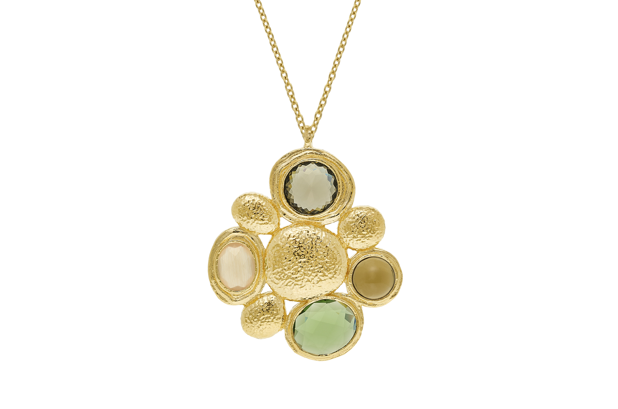 Jewel: necklace;Material: silver 925;Weight: 14 gr;Stone: hidrothermal;Color: yellow;Size: 46 cm + 5 cm;Pendent Size: 4 cm