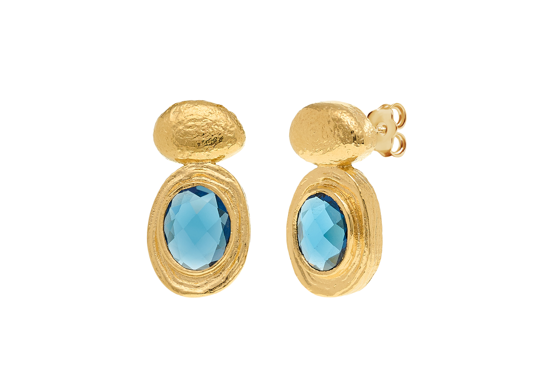 Jewel: earrings;Material: silver 925;Weight: 5.4 gr;Stone: hydrothermal;Color: yellow;Size: 2 cm