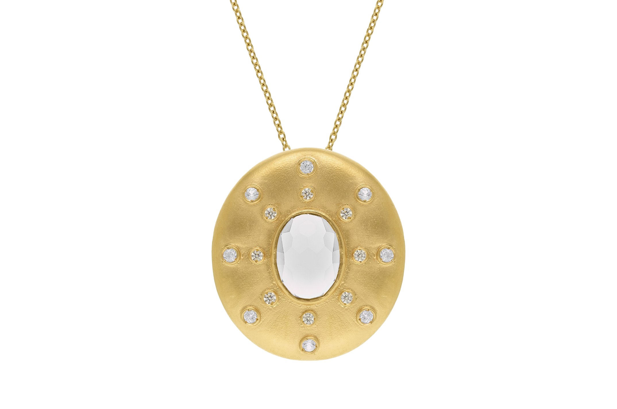 Jewel: necklace;Material: silver 925;Weight: 14.3 gr;Stone: zirconia & hidrothermal;Color: yellow;Size: 46 cm + 4.5 cm;Pendent Size: 4 cm