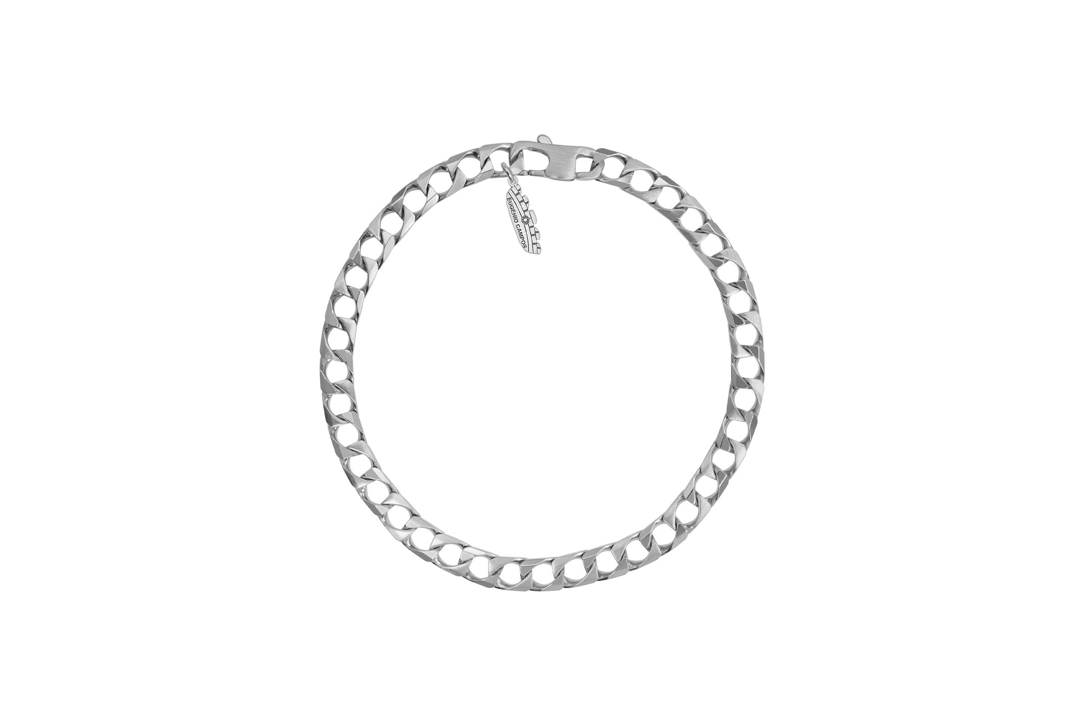 Jewel: bracelet;Material: 925 silver;Weight: 14.5 gr;Color: white;Thread Size: 22 cm;Gender: man