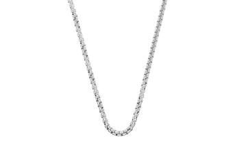 Jewel: necklace;Material: silver 925;Weight: 17.7 gr;Color: white;Size: 48 cm + 5 cm