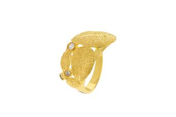 Jewel: ring;Material: silver 925;Weight: 4.4 gr;Stone: zirconia;Color: yellow