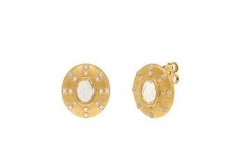 Jewel: earrings;Material: silver 925;Weight: 5.3 gr;Stone: zirconia & hydrothermal;Color: yellow;Size: 2 cm