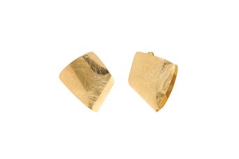 Joia: brincos;Material: prata 925;Peso: 6.1 gr;Cor: amarelo;Medida: 3.5 cm 